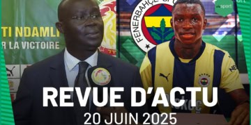REVUE D'ACTU 20 JUIN : Augustin Senghor candidat à un 5e mandat, Amara Diouf à Fenerbahçe - wiwsport