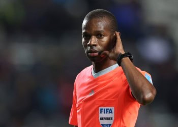 Coupe du Monde des Clubs : Le trio sénégalais Issa Sy - Djibril Camara - Nouha Bangoura au sifflet pour le match Bayern - Auckland City - wiwsport
