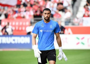94 Yehvann DIOUF (sdr) during the playoffs match between Reims and Metz at Stade Auguste Delaune on May 29, 2025 in Reims, France. (Photo by Philippe Lecoeur/FEP/Icon Sport via Getty Images)