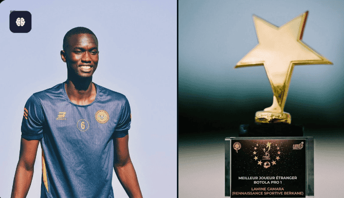 Botola Pro : Mamadou Lamine Camara sacré meilleur joueur étranger de la saison - wiwsport Botola Pro : Mamadou Lamine Camara sacré meilleur joueur étranger de la saison - wiwsport
