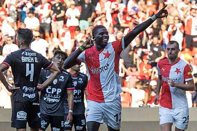 Mercato : Le directeur sportif du Slavia Prague confirme l'accord avec West Ham pour El Hadji Malick Diouf - wiwsport Mercato : Le directeur sportif du Slavia Prague confirme l'accord avec West Ham pour El Hadji Malick Diouf - wiwsport