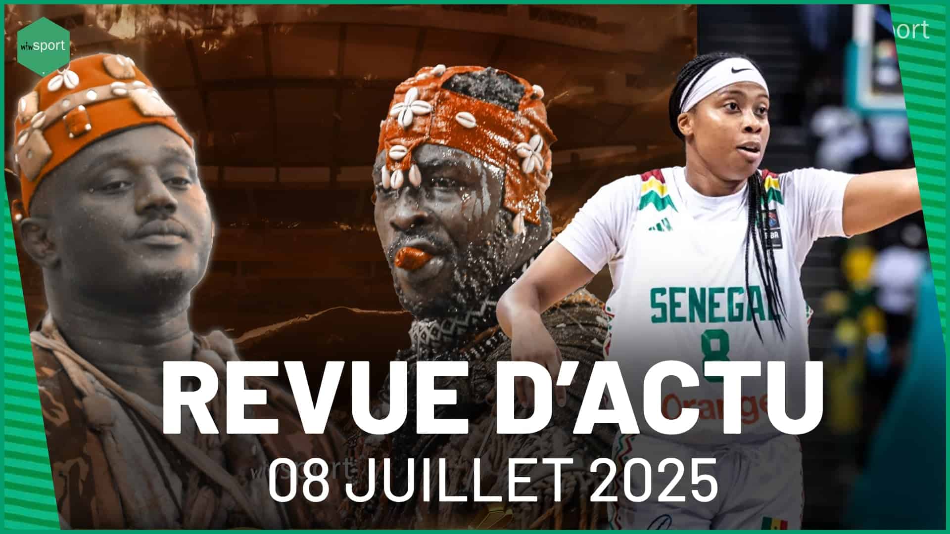 REVUE DU 08 JUILLET : Siteu vs Balla Gaye 2 : un dernier espoir au TAS, Afrobasket : la liste à 17 - wiwsport