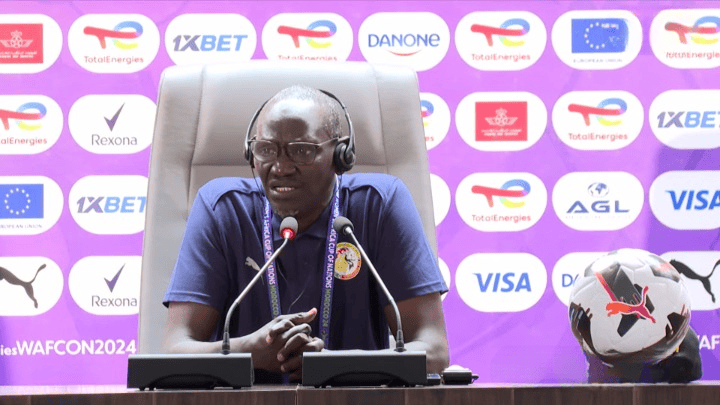 CAN Féminine 2024 / Mame Moussa Cissé, sélectionneur des Lionnes : « La Zambie est favorite mais nous aimons ce challenge » - wiwsport CAN Féminine 2024 / Mame Moussa Cissé, sélectionneur des Lionnes : « La Zambie est favorite mais nous aimons ce challenge » - wiwsport