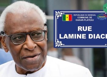 À Dakar Plateau, la rue Charles Mangin porte désormais le nom de feu Lamine Diack ! - wiwsport