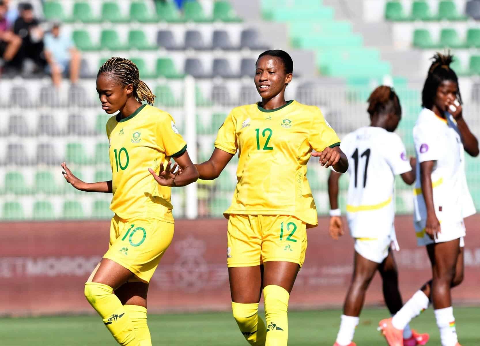 CAN Féminine 2024 : L'Afrique du Sud, tenante du titre, débute par une victoire contre le Ghana - wiwsport