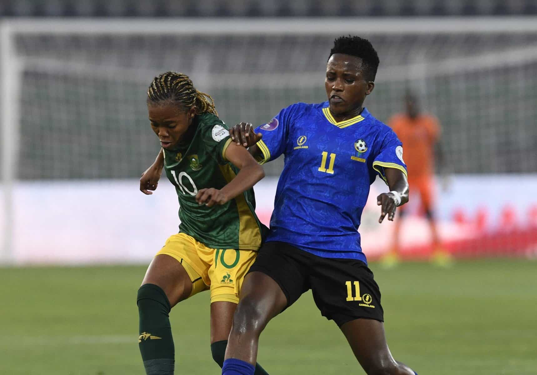 CAN Féminine 2024 : L'Afrique du Sud arrache le nul contre la Tanzanie - wiwsport CAN Féminine 2024 : L'Afrique du Sud arrache le nul contre la Tanzanie - wiwsport