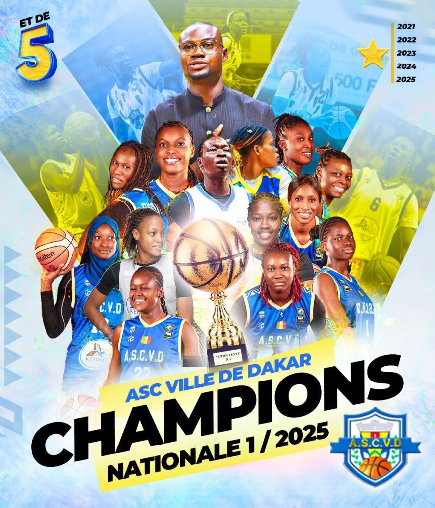 Basket - 25e Édition de la Coupe du Maire (Dames) : L’ASC Ville de Dakar décroche sa 6e couronne - wiwsport