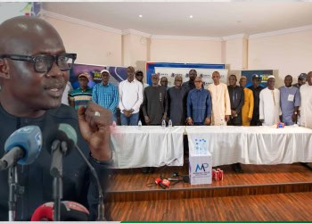 (Vidéo) FSF – Entouré de figures de l’ère Senghor, Abdoulaye Fall face à la presse : « Nous symbolisons le Manko » - wiwsport