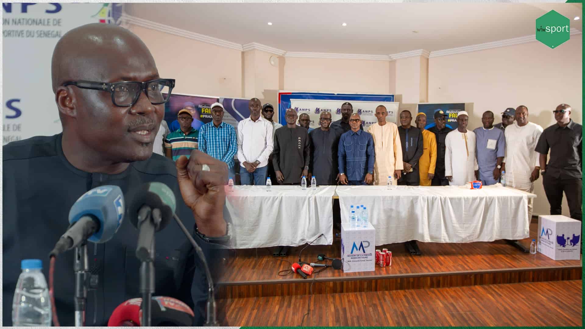 (Vidéo) FSF – Entouré de figures de l’ère Senghor, Abdoulaye Fall face à la presse : « Nous symbolisons le Manko » - wiwsport