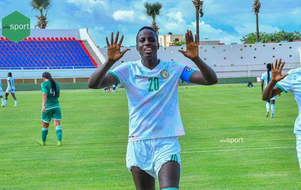 CAN Féminine 2024 : La capitaine Korka Fall suspendue pour le premier match des Lionnes contre la RD Congo - wiwsport CAN Féminine 2024 : La capitaine Korka Fall suspendue pour le premier match des Lionnes contre la RD Congo - wiwsport