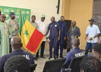 CHAN 2025 : Remise de drapeau - les Lions locaux exhortés à confirmer leur exploit d’Algérie - wiwsport