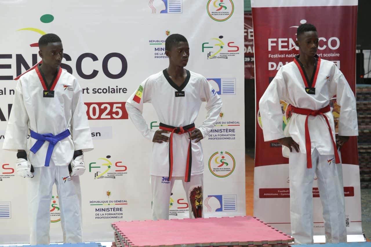 FENSCO 2025 : Le taekwondo fait ses débuts, Dakar et Rufisque se partagent les honneurs - wiwsport