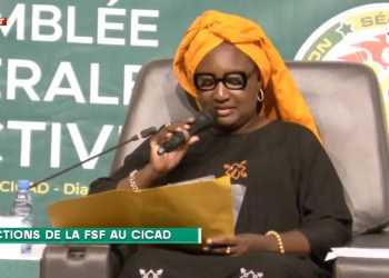 AG élective FSF : « Le contexte actuel de notre pays n’autorise plus certaines pratiques irrationnelles dans l’utilisation de nos moyens pour la prise en charge d’une quelconque compétition internationale »... Revivez le discours de la ministre des Sports - wiwsport