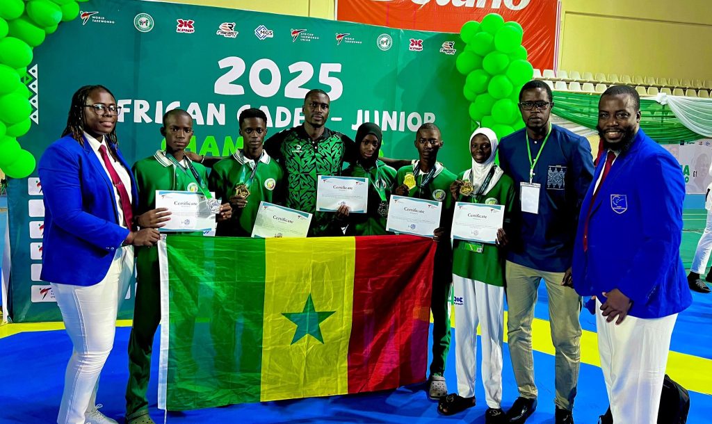 Taekwondo – Championnats d’Afrique 2025 : Le Sénégal récolte 11 médailles - wiwsport Taekwondo – Championnats d’Afrique 2025 : Le Sénégal récolte 11 médailles - wiwsport