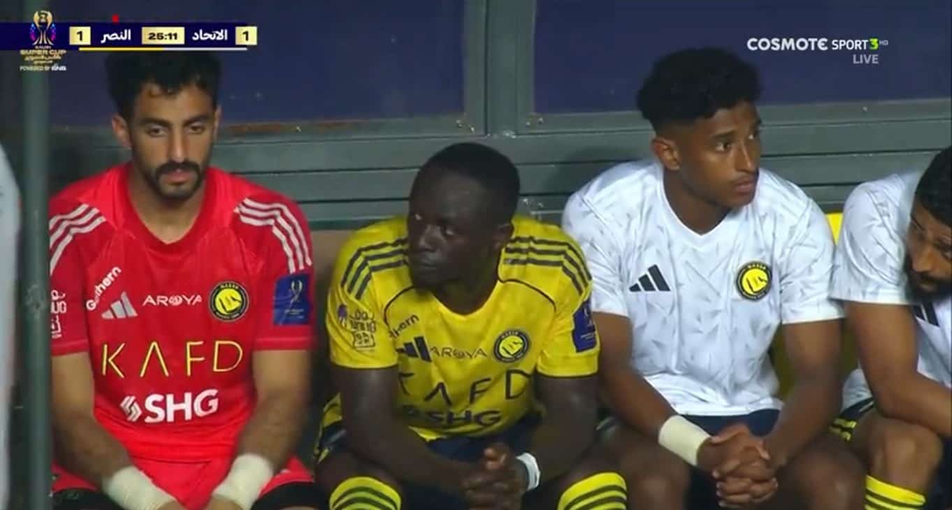 Supercoupe d’Arabie Saoudite : (vidéo) Sadio Mané ouvre le score et se fait ensuite exclure ! - wiwsport Supercoupe d’Arabie Saoudite : (vidéo) Sadio Mané ouvre le score et se fait ensuite exclure ! - wiwsport