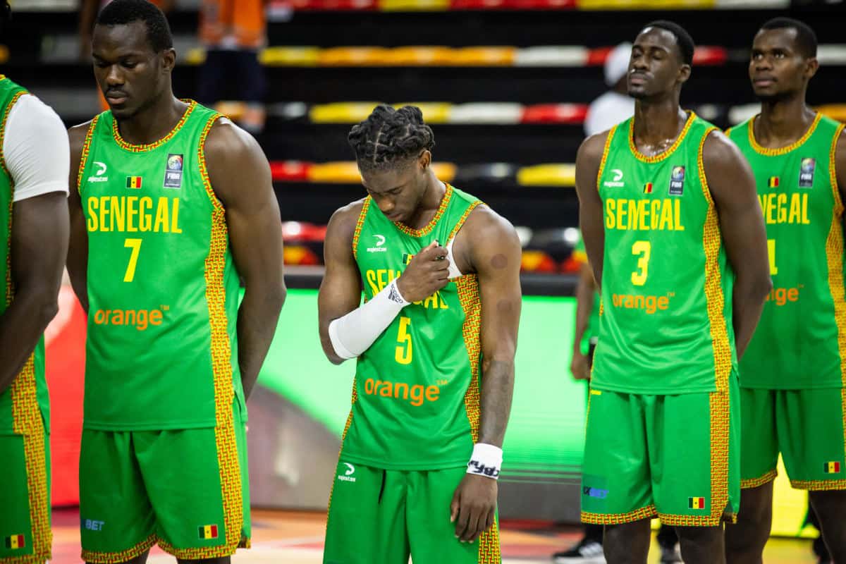 Lions du Sénégal médaille bronze AfroBasket 2025
