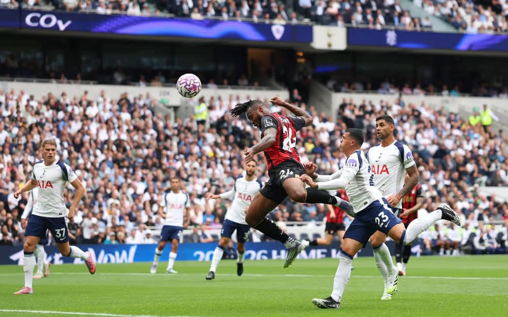 Premier League : Pape Matar Sarr et Tottenham chutent face à Bournemouth - wiwsport