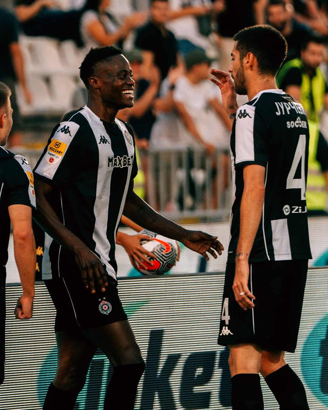 D1 serbe : Demba Seck signe un doublé avec le Partizan Belgrade et met fin à une disette de quasiment quatre ans - wiwsport