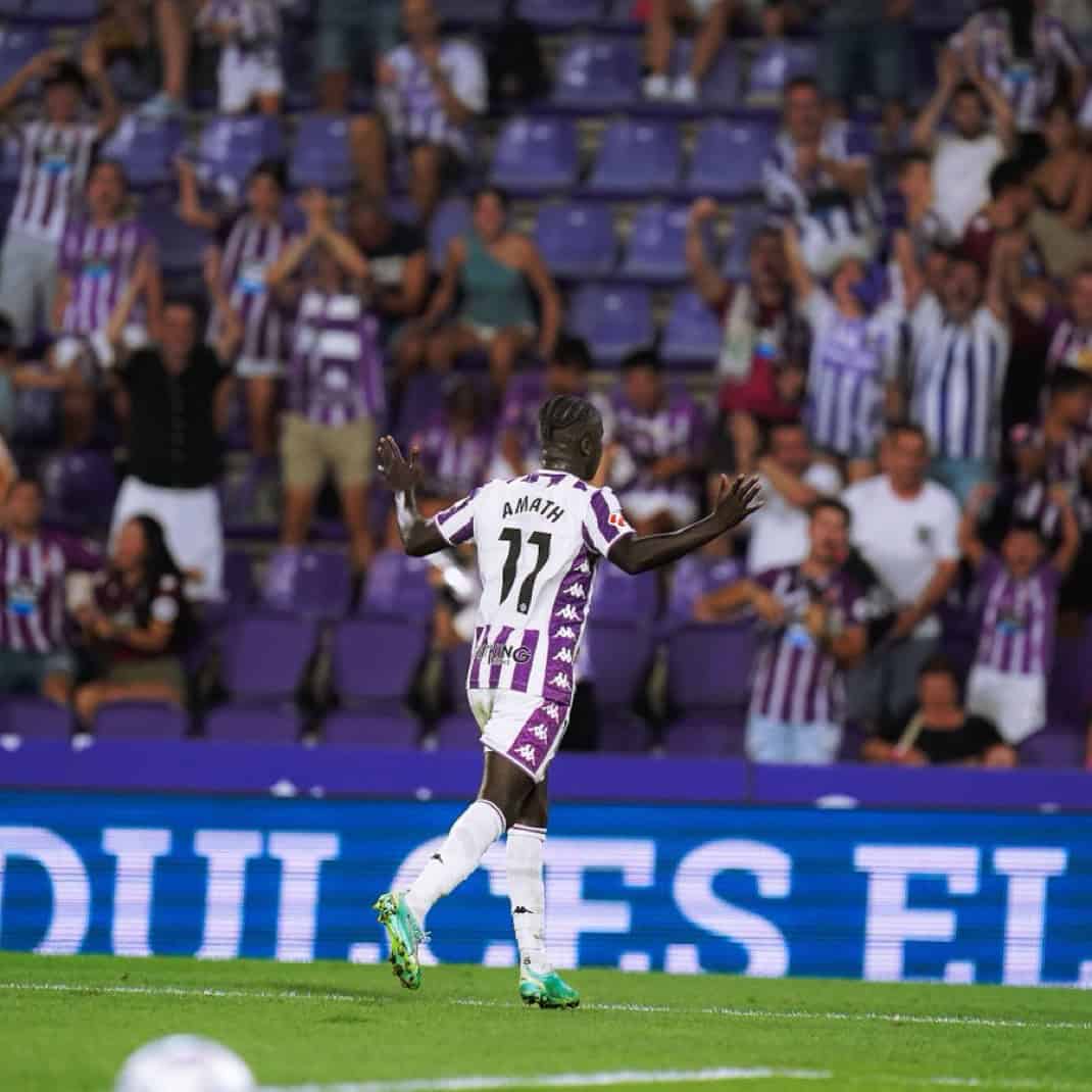 Liga 2 - Real Valladolid : Amath Ndiaye Diedhiou lance sa saison avec un doublé - wiwsport Liga 2 - Real Valladolid : Amath Ndiaye Diedhiou lance sa saison avec un doublé - wiwsport
