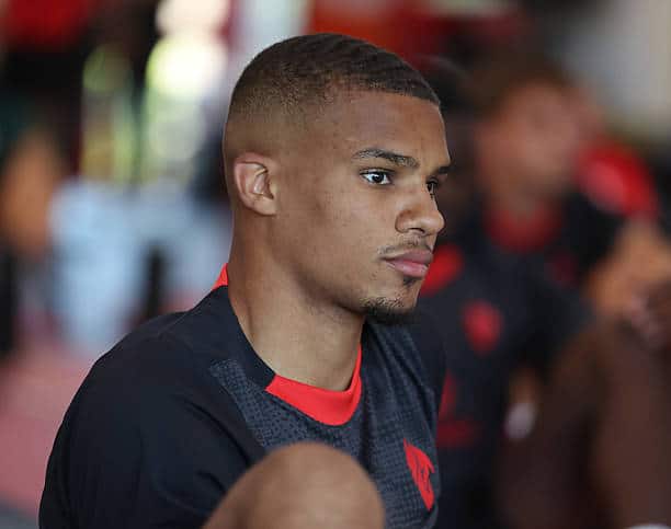 Mercato - Accord trouvé avec Malick Thiaw, Newcastle maintient le contact avec l'AC Milan - wiwsport CAIRATE, ITALY - JULY 07: Malick Thiaw of AC Milan in action during a AC Milan training session at Milanello sports center on July 07, 2025 in Cairate, Italy. (Photo by Claudio Villa/AC Milan via Getty Images)