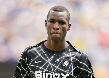 EAST RUTHERFORD, NJ - JULY 13:  Nicolas Jackson #15 of Chelsea F.C. on the field prior to the FIFA Club World Cup Final against Paris Saint-Germain on July, 13, 2025 at MetLife Stadium in East Rutherford, New Jersey.  (Photo by Rich Graessle/Icon Sportswire via Getty Images)