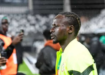 Sadio MANE of Senegal during the friendly match between Senegal and Benin at Stade de la Licorne on March 26, 2024 in Amiens, France.(Photo by Daniel Derajinski/Icon Sport via Getty Images) - Photo by Icon Sport
