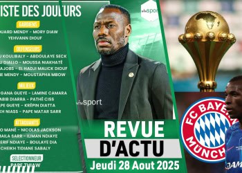 Liste de Pape Thiaw dévoilée comptant pour les 7ème et 8ème journée CMD2026, mercato des Lions ... - wiwsport