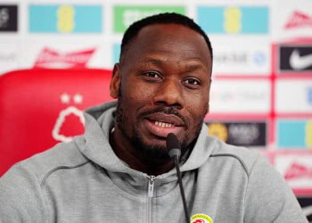 Senegal head coach Pape Thiaw during a press conference at The City Ground, Nottingham. Picture date: Monday June 9, 2025. (Photo by Mike Egerton/PA Images via Getty Images)