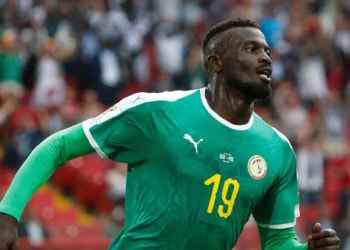 Soccer Football - World Cup - Group H - Poland vs Senegal - Spartak Stadium, Moscow, Russia - June 19, 2018   Senegal's M'Baye Niang celebrates scoring their second goal     REUTERS/Grigory Dukor