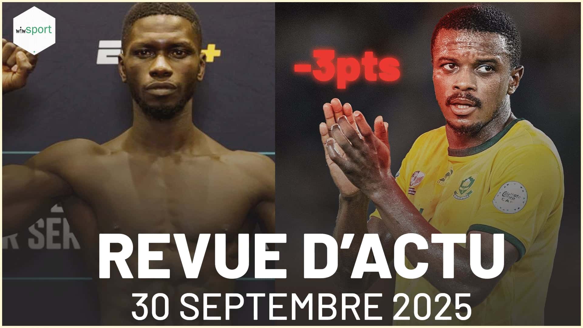 Eliminatoires Coupe du monde 2026 - Décision choc de la FIFA, Demba Seck à l'UFC Contender ... - wiwsport
