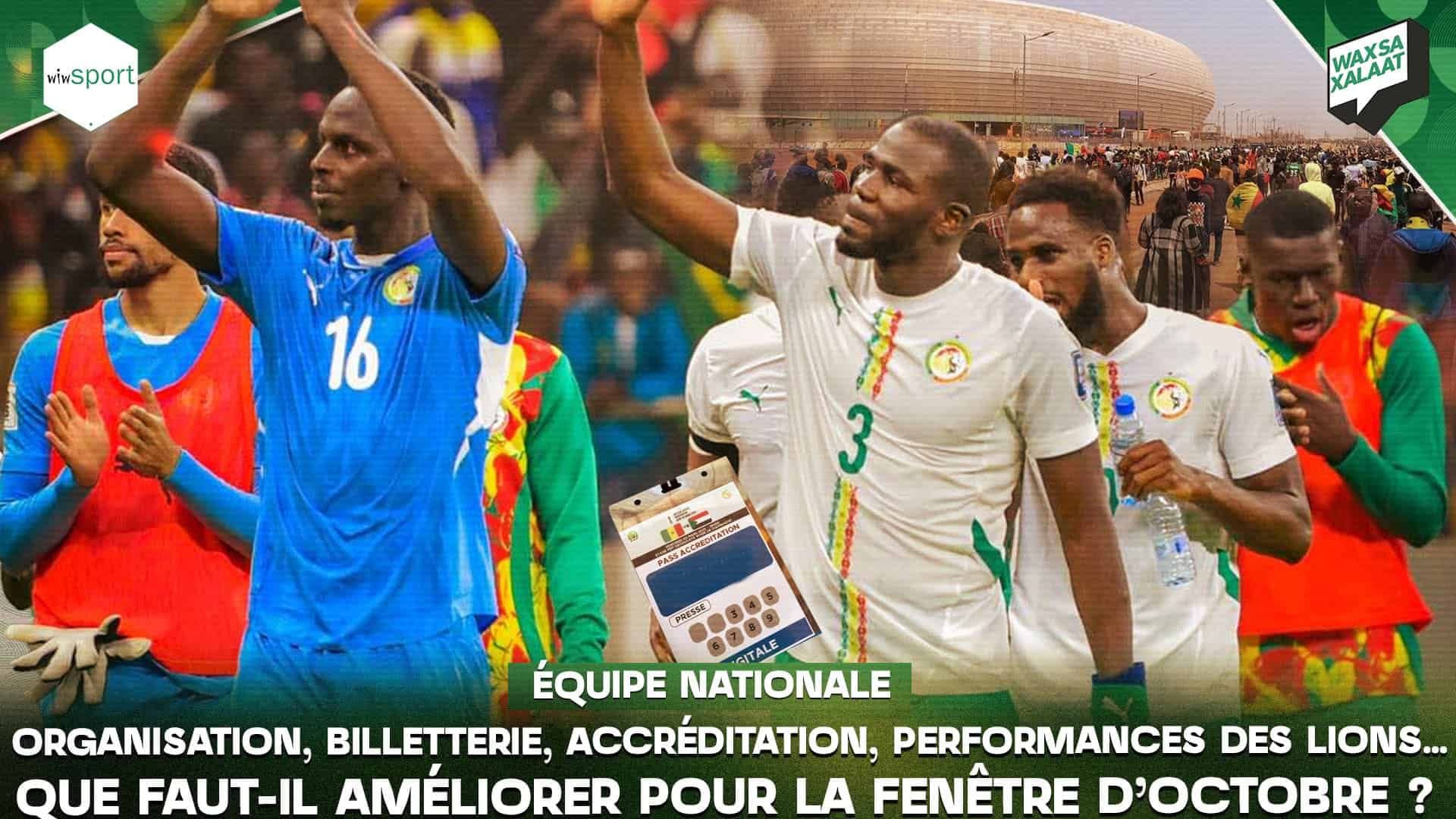 LIVE - Suivez en direct sur wiwsport.com votre émission Wax Sa Xalaat : le bilan sur la fenêtre de septembre ! - wiwsport