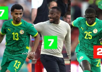 Qualifs Mondial 2026 : El Hadji Malick Diouf a pris l'eau, Iliman Ndiaye a montré la voie et Pape Thiaw a trouvé la clé... les notes des Lions après la victoire contre la RD Congo - wiwsport
