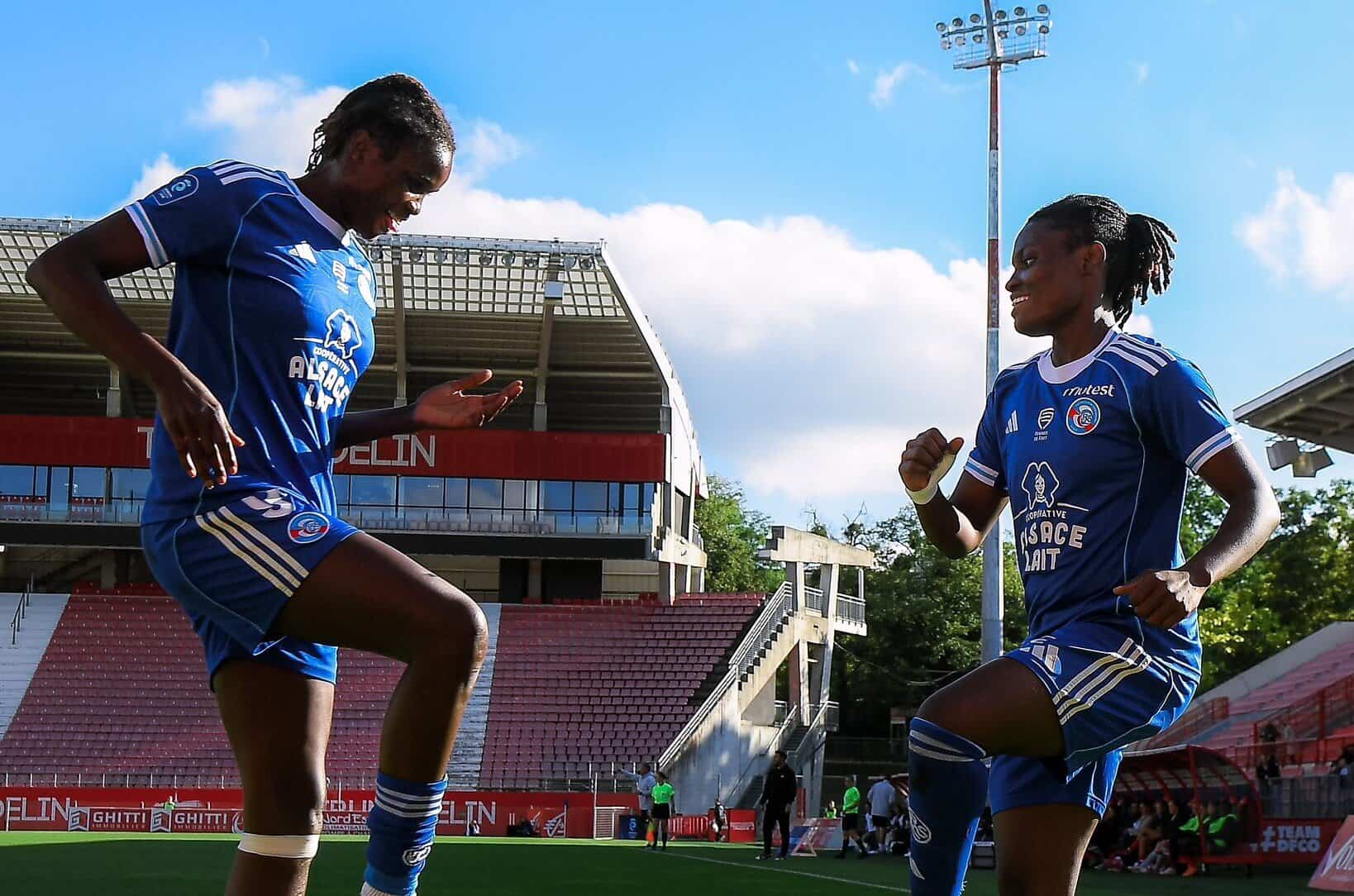 Arkema Première Ligue : Strasbourg signe sa première victoire contre Dijon avec un doublé de Mama Diop