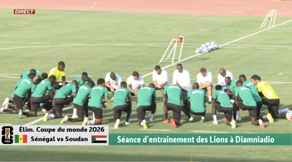 Équipe nationale – Deuxième séance d’entraînement avec un effectif presque au complet ! - wiwsport Équipe nationale – Deuxième séance d’entraînement avec un effectif presque au complet ! - wiwsport