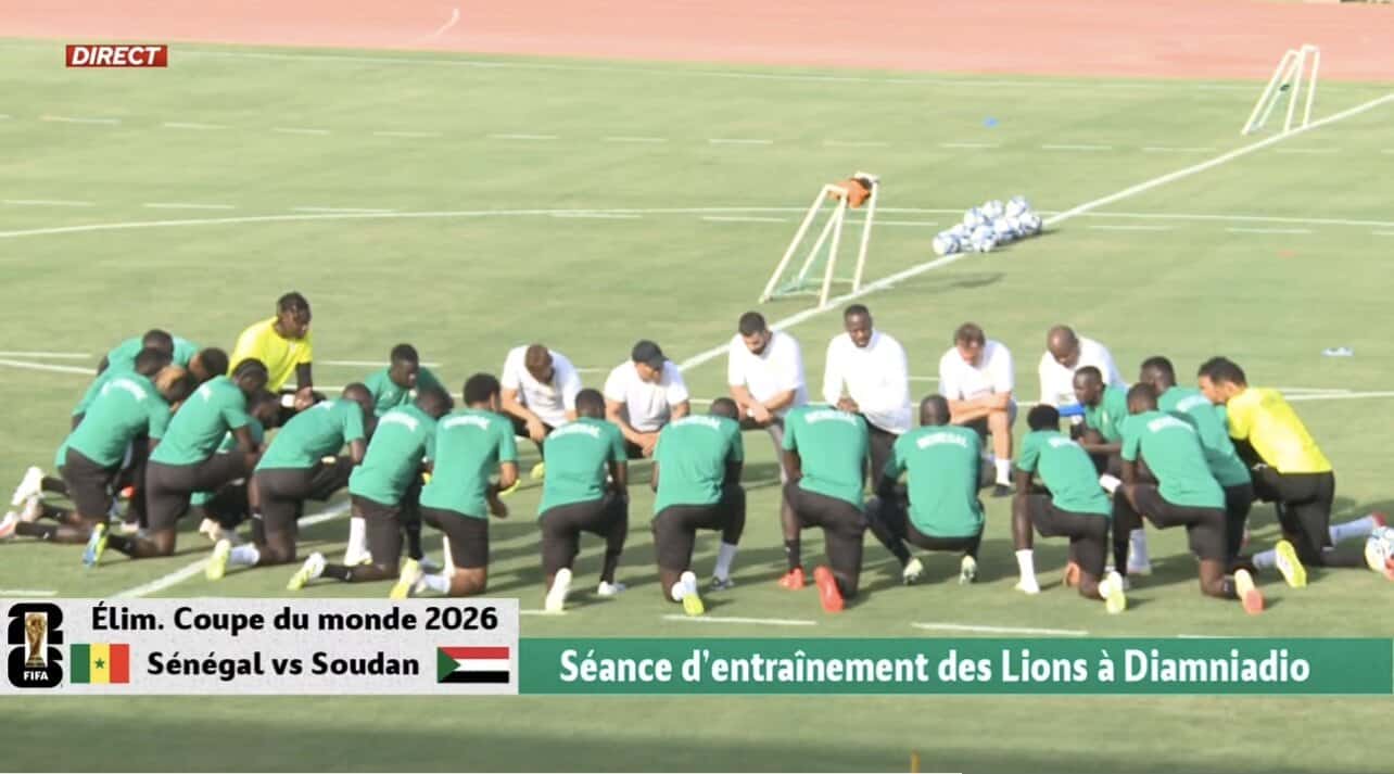 Équipe nationale – Deuxième séance d’entraînement avec un effectif presque au complet ! - wiwsport Screenshot
