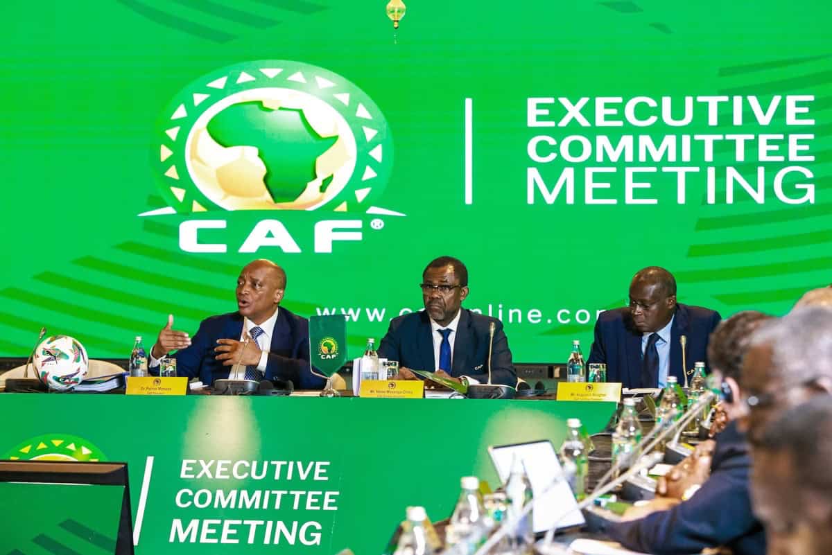 AG de la CAF à Kinshasa : inquiétudes autour du calendrier et du contexte sanitaire ! - wiwsport CAF President Patrice Motsepe during CAF Executive Committee EXCO Meeting in Nairobi, Kenya on 16 September 2024 ©Kelly Ayoudi/BackpagePix