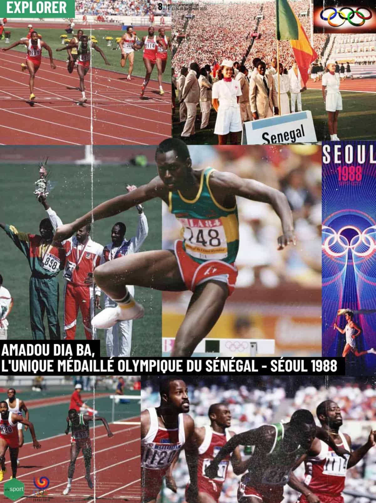25 septembre 1988 : quand Amadou Dia Bâ a fait briller le Sénégal sur la scène olympique ! - wiwsport 25 septembre 1988 : quand Amadou Dia Bâ a fait briller le Sénégal sur la scène olympique ! - wiwsport