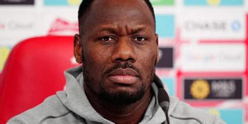 Senegal head coach Pape Thiaw during a press conference at The City Ground, Nottingham. Picture date: Monday June 9, 2025. (Photo by Mike Egerton/PA Images via Getty Images)