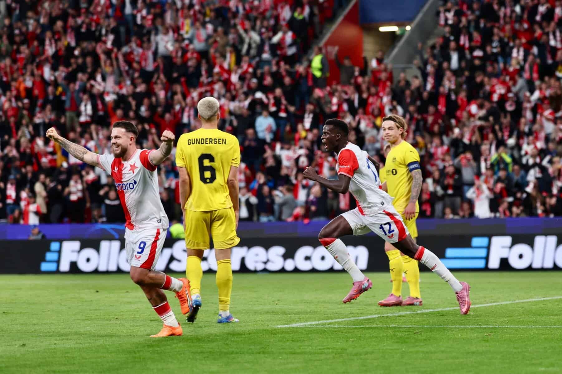 Ligue des Champions : Youssoupha Mbodji ouvre le score pour le Slavia Prague contre Bodø/Glimt (vidéo ) - wiwsport Ligue des Champions : Youssoupha Mbodji ouvre le score pour le Slavia Prague contre Bodø/Glimt (vidéo ) - wiwsport
