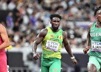 Mondiaux d’athlétisme : Mamadou Fall Sarr (100 m) manque la qualification pour les demi-finales ! - wiwsport