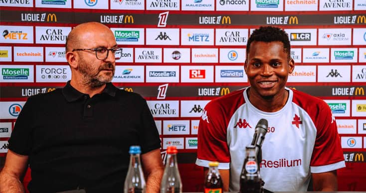 FC Metz - Habib Diallo se montre lucide pour son grand retour : "Je ne vais pas maintenir le club tout seul" - wiwsport