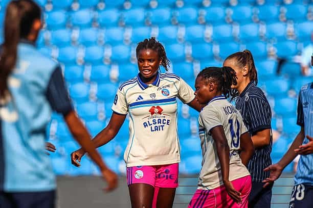 Foot féminin : Mama Diop inscrit son premier but en Arkema Première Ligue dès sa première avec Strasbourg - wiwsport Foot féminin : Mama Diop inscrit son premier but en Arkema Première Ligue dès sa première avec Strasbourg - wiwsport