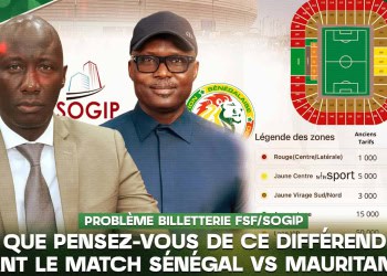LIVE - Suivez en direct votre émission Wax Sa Xalaate sur « Problème billetterie FSF/SOGIP Que pensez-vous de ce différend avant le match Sénégal vs Mauritanie ? » - wiwsport