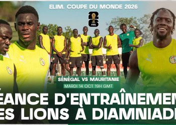 LIVE - Équipe nationale : Suivez en direct de Diamniadio l’entraînement des Lions sur Wiwsport.com - wiwsport