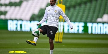 Dublin , Ireland - 5 June 2025; Iliman Ndiaye during a Senegal training session at the Aviva Stadium in Dublin. (Photo By Ben McShane/Sportsfile via Getty Images)