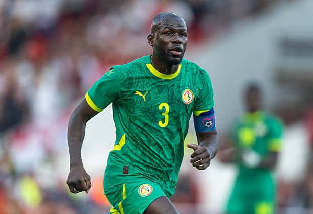 NOTTINGHAM, ENGLAND - JUNE 10: Kalidou Koulibaly of Senegal in action during the international friendly match between England and Senegal at the City Ground on June 10, 2025 in Nottingham, England. (Photo by Visionhaus/Getty Images)