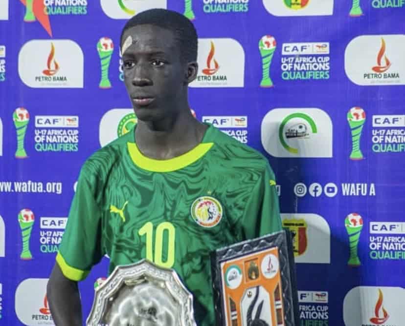 Meilleur joueur et meilleur buteur du tournoi de l’UFOA -A U17, Souleymane Commissaire Faye en veut plus : « L’histoire continue … » - wiwsport Meilleur joueur et meilleur buteur du tournoi de l’UFOA -A U17, Souleymane Commissaire Faye en veut plus : « L’histoire continue … » - wiwsport