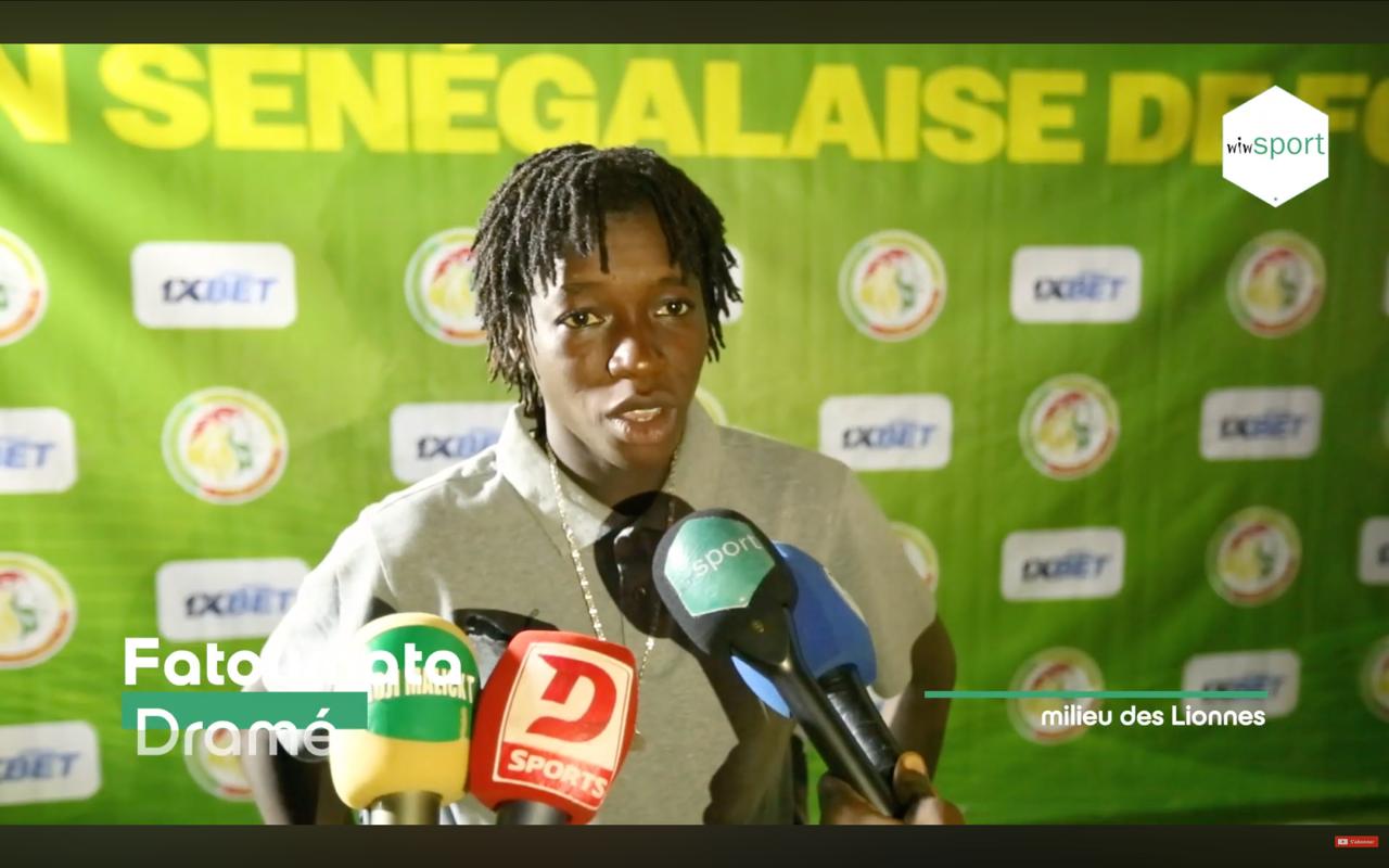 Fatoumata Dramé, milieu des Lionnes : « On voulait faire un bon résultat ici mais ça reste une manche jouer » - wiwsport
