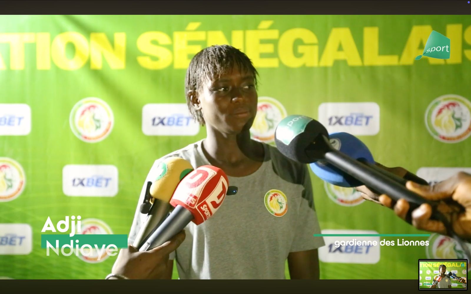 Adji Ndiaye, gardienne des Lionnes : « Je ne pense pas qu'on a été dominées par la Côte d’Ivoire, on veut se qualifier » - wiwsport