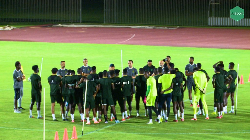 Les Mourabitounes se sont entraînés à Diamniadio après les Lions ! - wiwsport Les Mourabitounes se sont entraînés à Diamniadio après les Lions ! - wiwsport